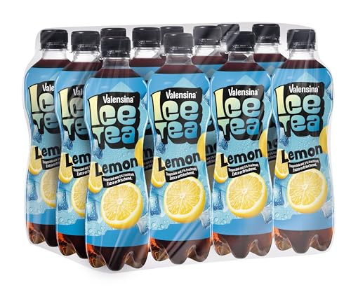 Valensina IceTea Lemon 12 x 0,5l, Eistee Zitrone, Einweg