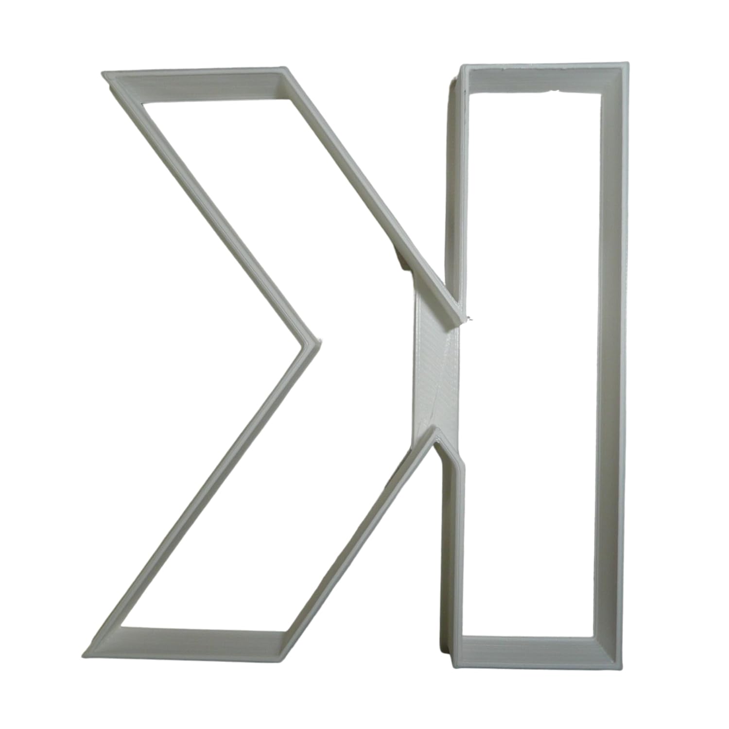 Amazon.com: LETTER K 4 INCH UPPERCASE CAPITAL BLOCK FONT COOKIE