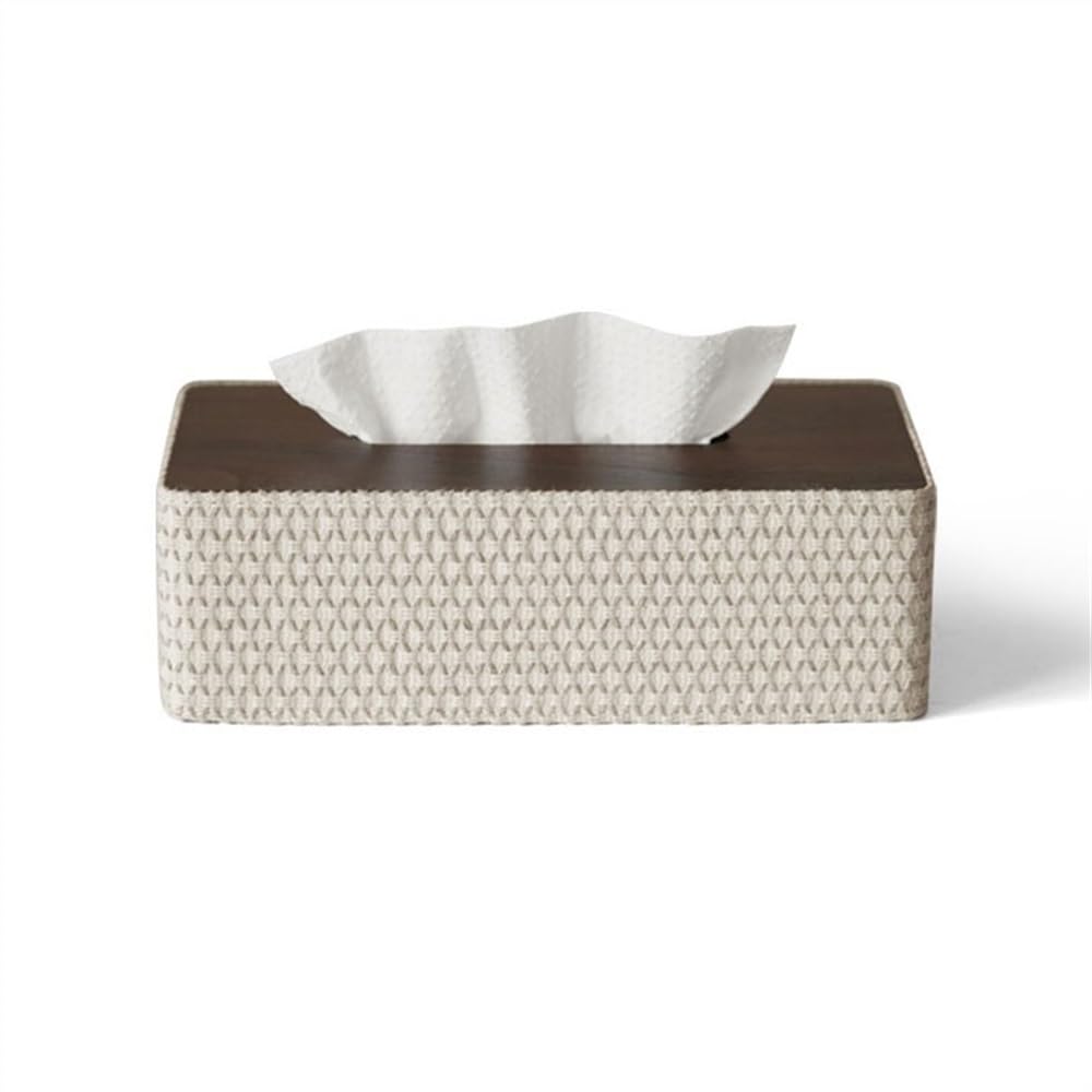 Tissue Case Household High-end Drawer Box Bedroom Bedside Ornaments Living Room Walnut Tissue Tissue Dispenser