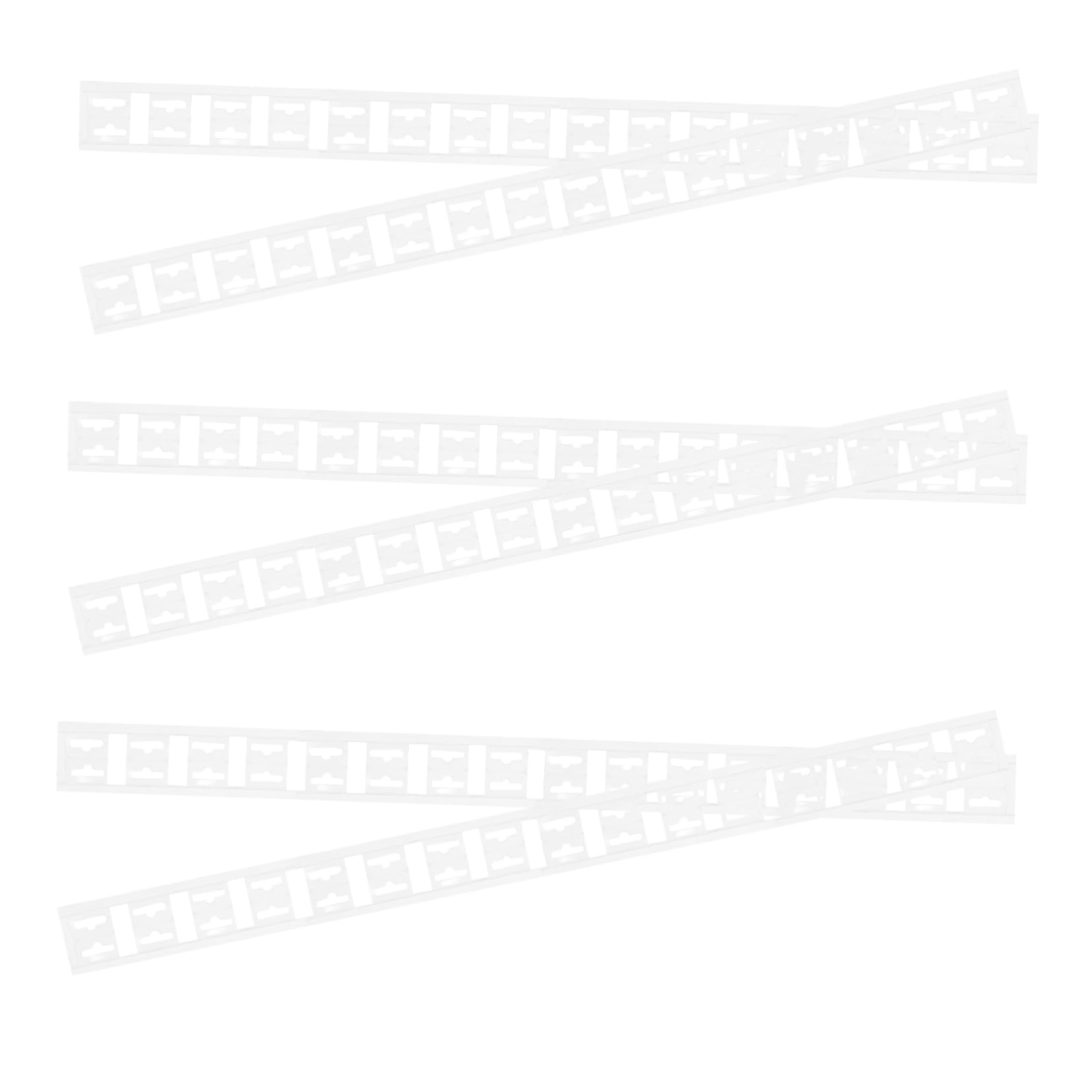 ERINGOGO Self-Adhesive Tabs 300pcs Hanging Tabs for Wall Display Adhesive for Display Showcase