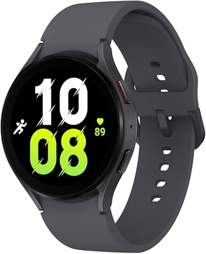 SAMSUNG Galaxy Watch 5 44mm LTE Smartwatch con seguimiento del cuerpo, salud, fitness y sueño, batería mejorada, cristal de zafiro, seguimiento GPS