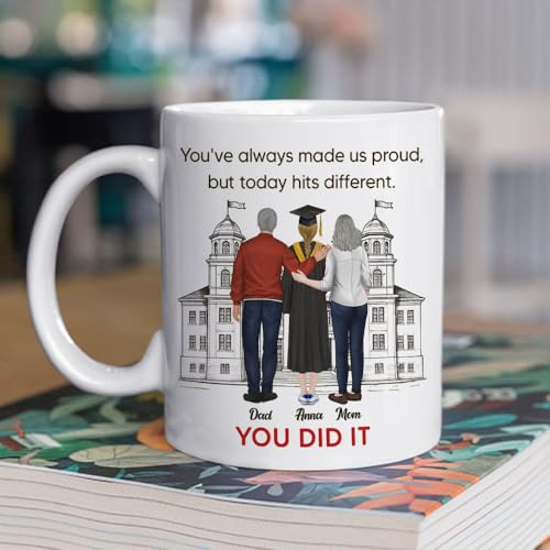 Taza personalizada de graduación para hija miniatura 4