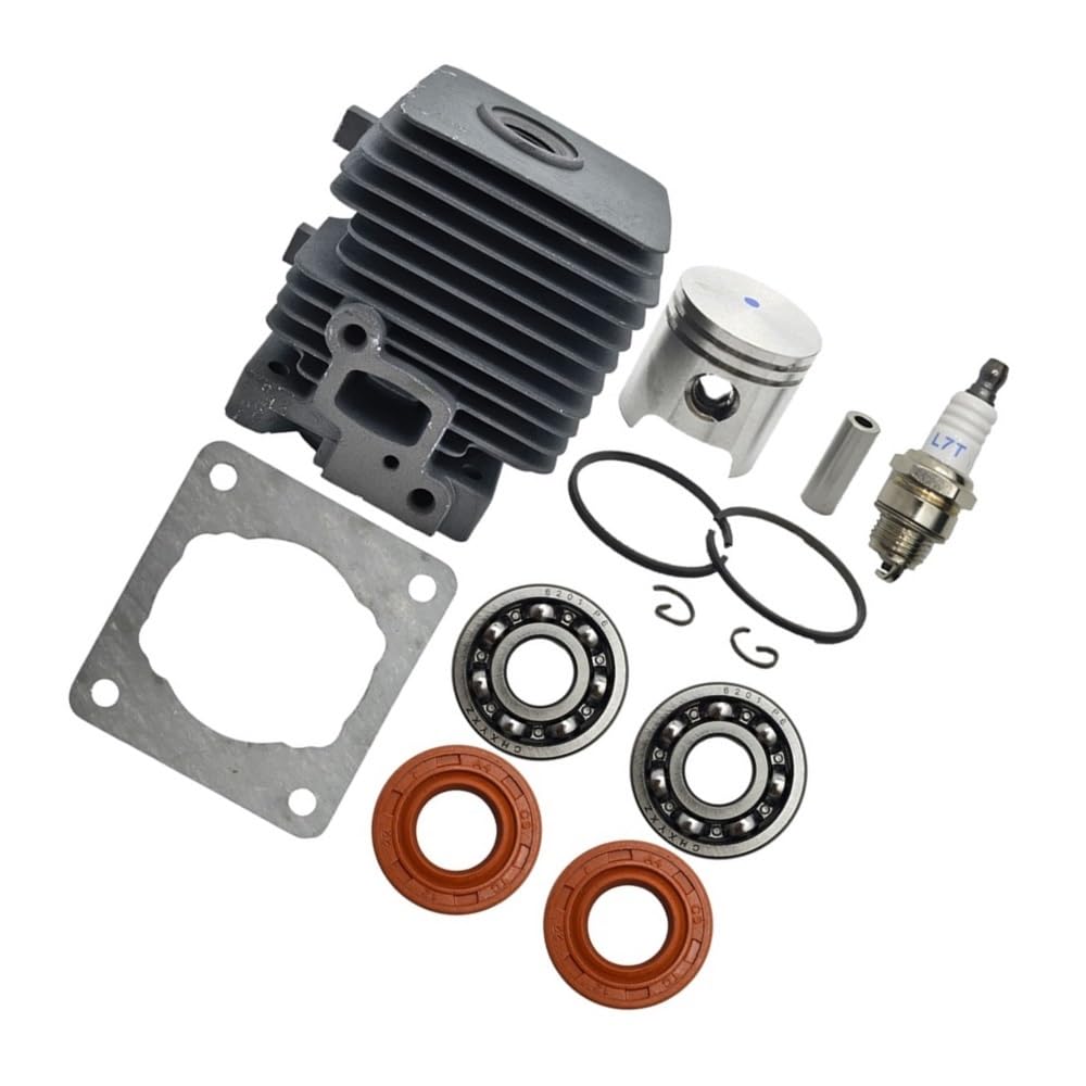 Kit cylindre-piston 34mm en alliage robuste pour entretien moteur FS45 KM55