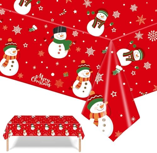 3 Pack Black Table Cloth Party Disposable Halloween Tablecloths Table Covers,137x274c Rectangle