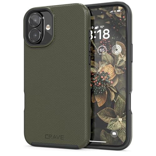 Image of Crave Dual Guard Compatible with iPhone 16 Plus Case, Compatible with MagSafe Shockproof Protection Dual Layer Case for Apple iPhone 16 Plus (6.7 inch) - Sage
