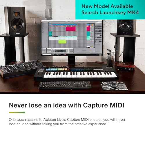 Image of Novation Launchkey 25 MK3: 25 Velocity-Sensitive Keys, Deep Ableton Live Integration, Capture Midi Function, USB, Includes USB Cable