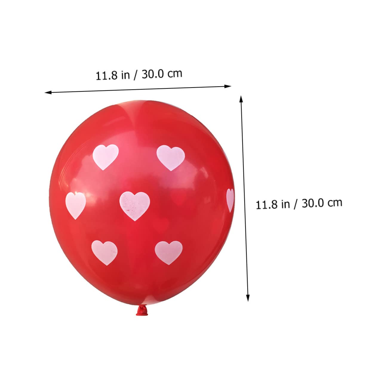 Abaodam 3juegos Globos De Forma De Para Decoración De San Valentín Bodas y Rojo y Perfectos Para Recuerdos