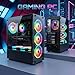 STGsivir Gamer-PC, fester PC, Gaming-Computer, Core i7 bis 3,9 GHz, Geforce GTX 1660 Super 6 GB GDDR6, 16 GB RAM, 512 GB SSD, WiFi6, BT 5.0, RGB-Lüfter x6, Windows11 Pro
