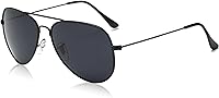Vista 3 de SOJOS Classic Aviator Polarized Sunglasses for Men Women Vintage Retro Style Negro