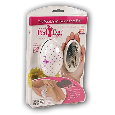Ped Egg Pedicure Foot File, Colors may vary Cover