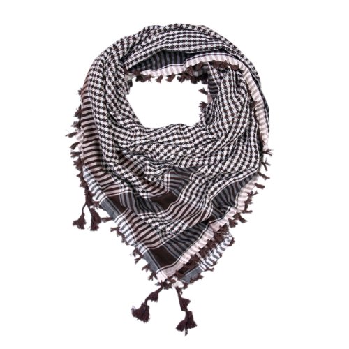 Premium Large Plaid Shemagh Square Scarf