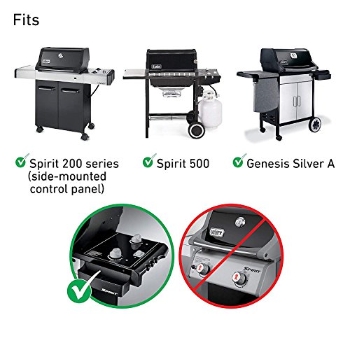 Onlyfire 7535 54,6cm RVS Flavorizer Bars voor Weber Spirit 200 serie barbecues(met bedieningspaneel aan de zijkant),Reserveonderdelen voor Weber Spirit E210 S210 E220 S220,Spirit 500 - Image 5