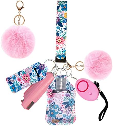 PUEZOKLY Novelty Keychain for Woman with LED, Fashion Gifts for Women and Girls