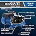 Little Giant Select Series LG-SWJ50 1/2 HP, 12.6 GPM Dual Voltage (115/230 Volts) Cast Iron Shallow Well Jet Pump, Blue, 97080504
