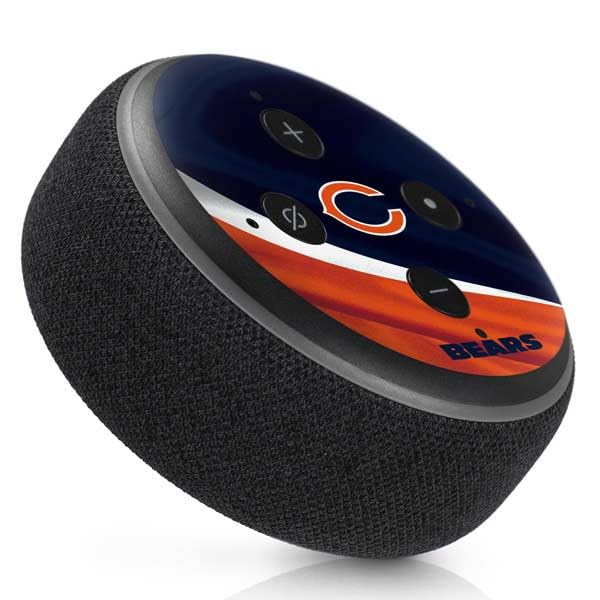 Skinit Decal Audio Skin Compatible with Amazon Echo Dot 3 - Officially Licensed NFL Chicago Bears Design