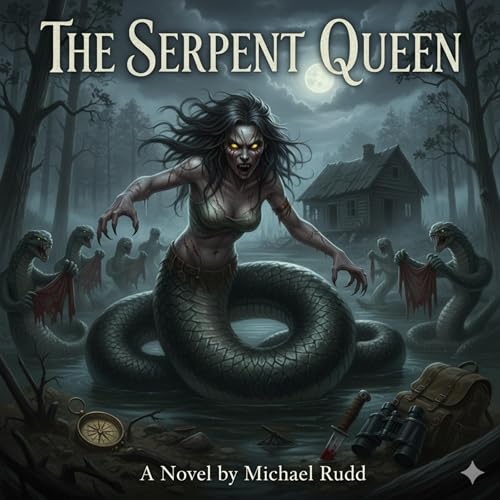 Diseño de la portada del título The Serpent Queen