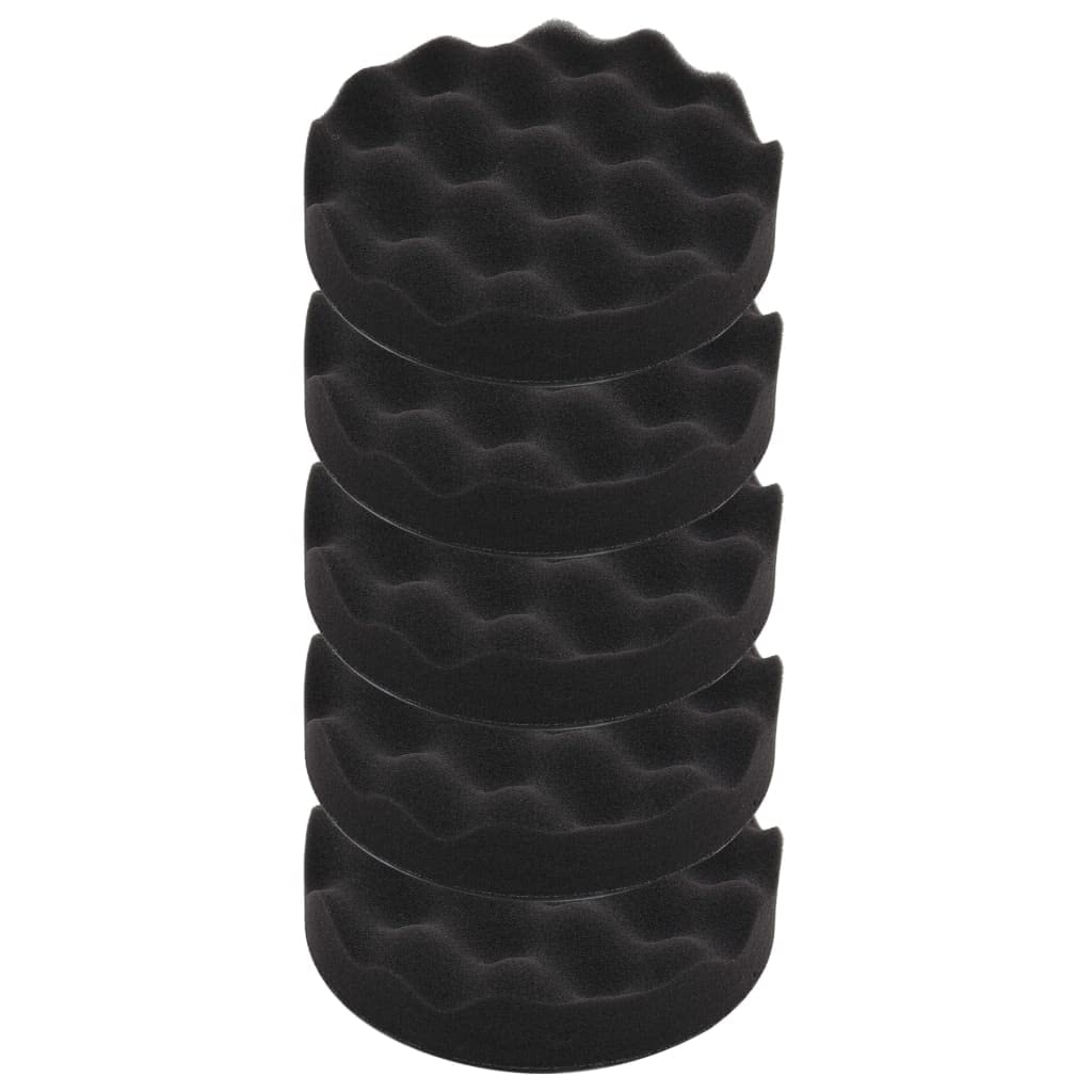 14-tlg. Polierschwamm-Set 150 mm, mehrfarbige Polierpads für Poliermaschine, Schleifer Zubehör für Autopflege, Karosserie, Lack, Holz, Werkstatt, elektrisch und Akku, vielseitig einsetzbar