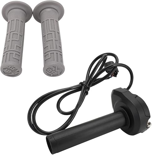 Miniatura 3 de JFG RACING Sur Ron - Acelerador eléctrico Sur Ron Twist con empuñaduras de manillar de goma para Sur Ron SX Electric Dirt Bike - Gris