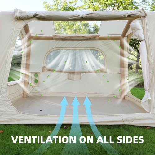 Carpa Inflable 2 en 1 para Camping 4-6 Personas miniatura 3