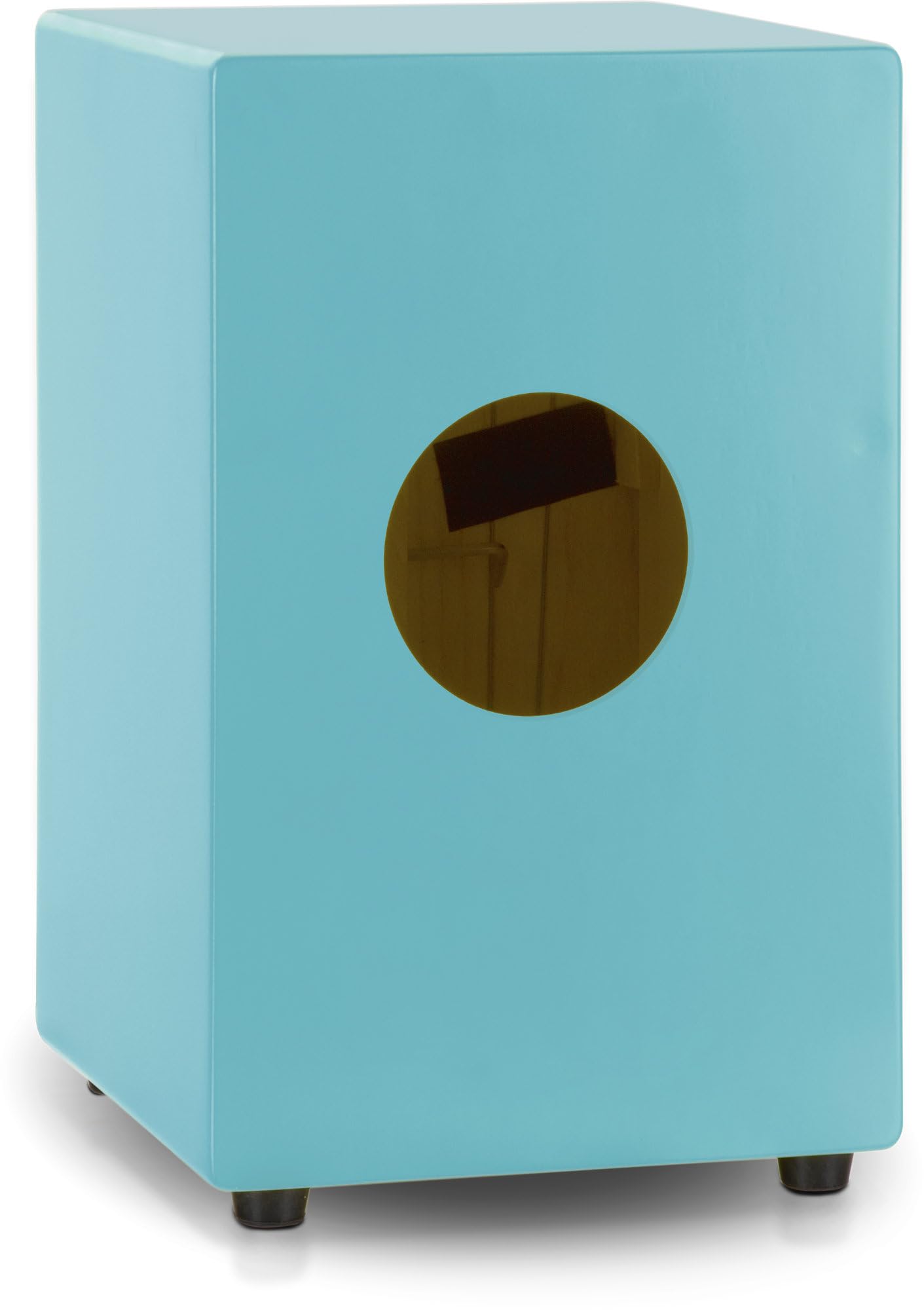 XDrum KC-37B Cajón Infantil Azul Set con Escuela, Solo 36 cm de alto | Cajón pequeño especialmente diseñado para niños, Adecuado para educación musical temprana, Totalmente de abedul, 5 x 36 x 23