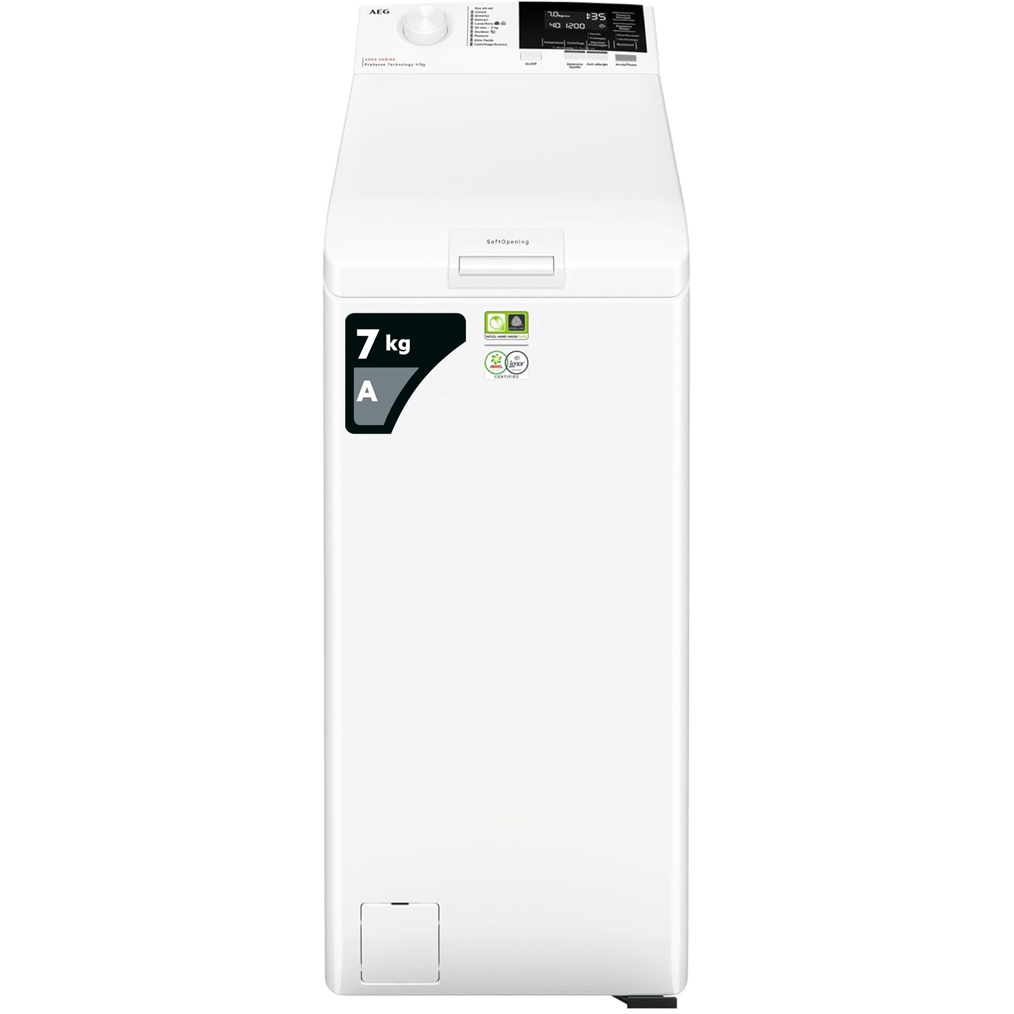 AEG LTR6G37A lavadora cargador superior serie 6000 Prosense® 7 kg