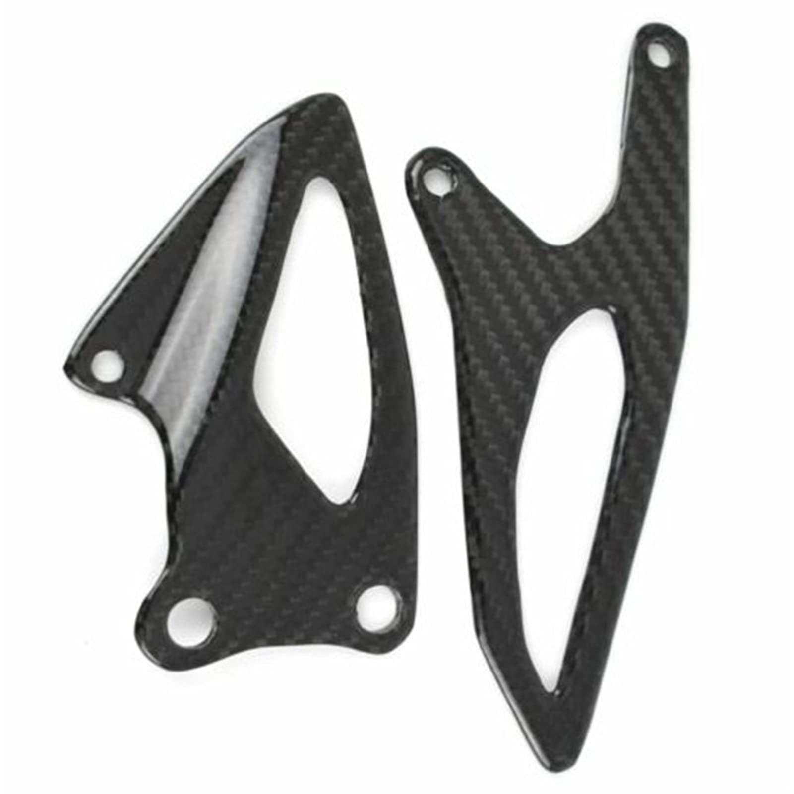 Placas De Talón De Fibra De Carbono para pilotaje deportivo YZF-R1 2015 2016