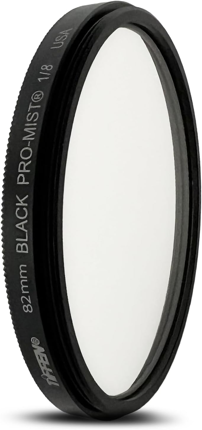 82mm Black Pro-Mist 1/8 Filter|Black Pro-Mist Filter|Ultra Slim|Cinematic Effect Camera for Portrait Photography/Video/Vlog