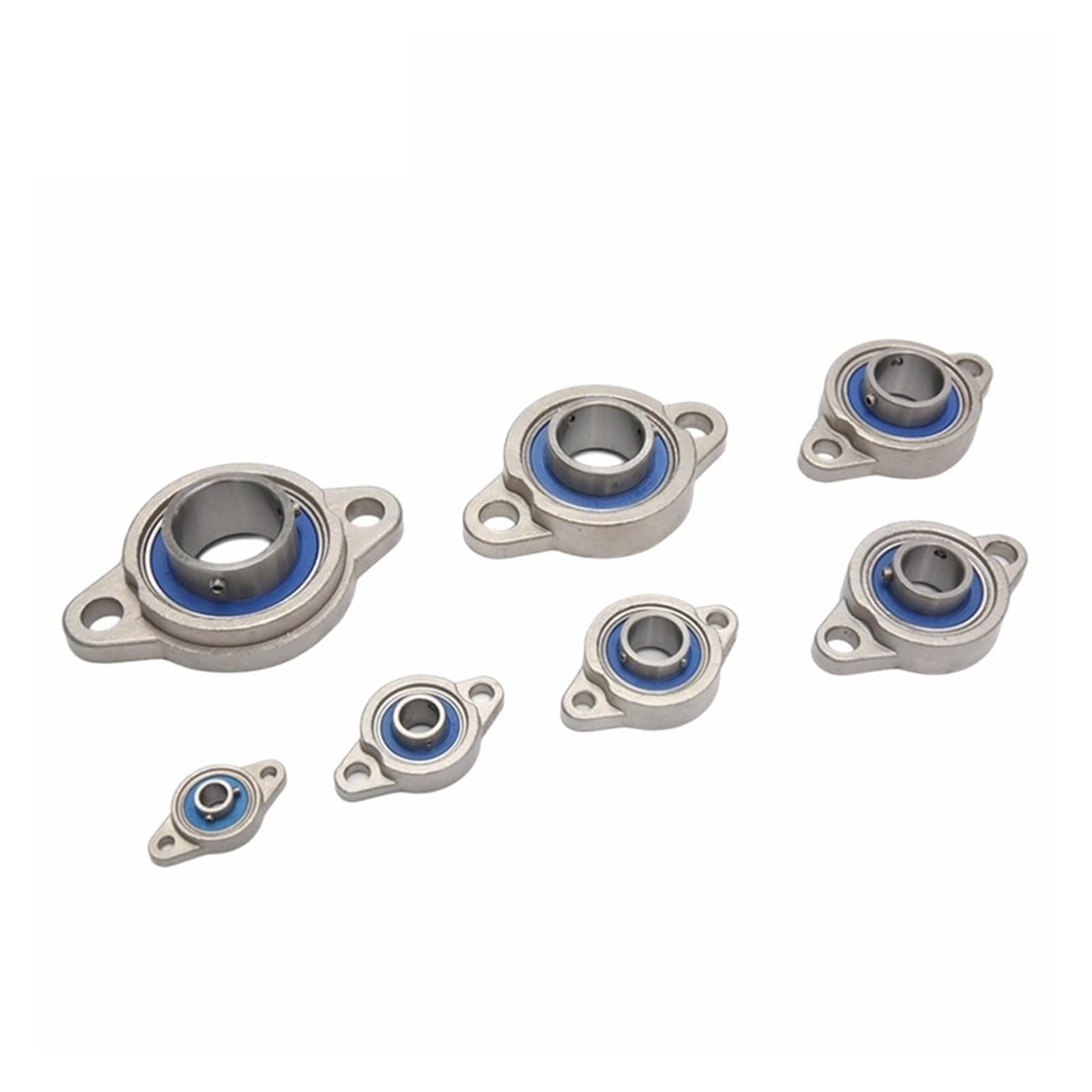 1PCS Edelstahl Lagersitz SUS304 Material Sitz SKFL000 SKFL001 SKFL002 SKFL003 SKFL004 SKFL005 SKFL006(SKFL005 ID25MM)