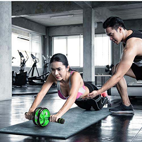 Kit de rolo de roda ABS 7 em 1 da Besportble, faixa de resistência, tapete de joelho com corda de pu