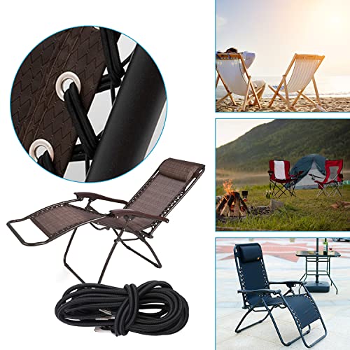 Replacement Cords For Zero Gravity Chair, 4 Pack Replacement Laces For Recliners, Garden Lawn Chair Webbing Replacement Cords Repair Tool For Outdoor Recliners, Sun Loungers, Anti Gravity Chair #TOP2