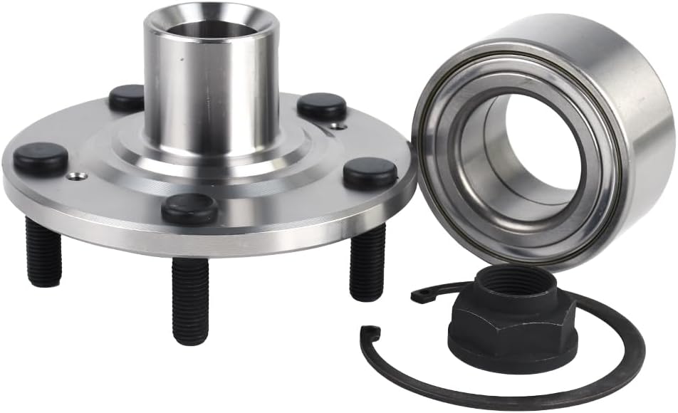 Autoround BR930580K Front Wheel Bearing and Hub Assembly Compatible with Honda CR-V 2002-2006, Element 2003-2011