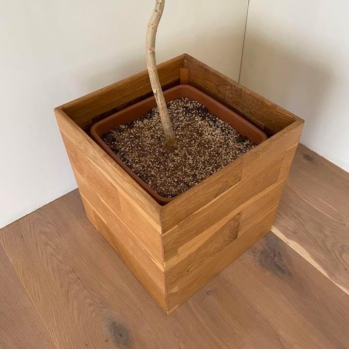 木製鉢カバー 45cm角 オーダー可 木製 鉢カバー