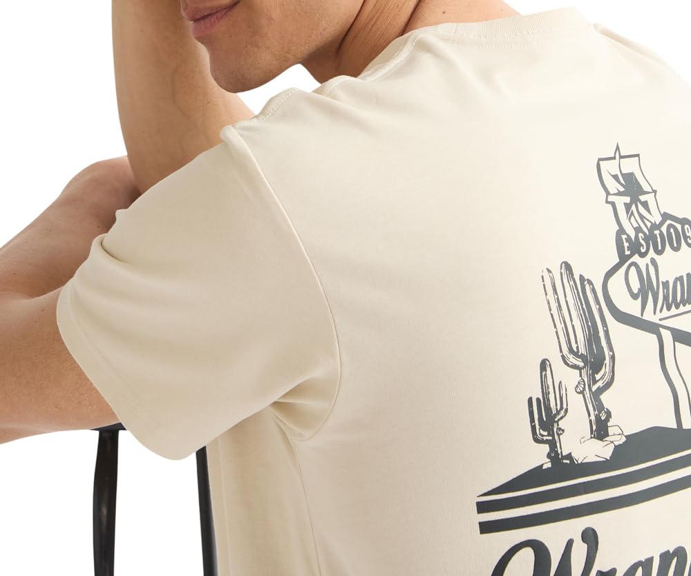 Wrangler Vintage tee Camiseta Hombre (Pack de 1)