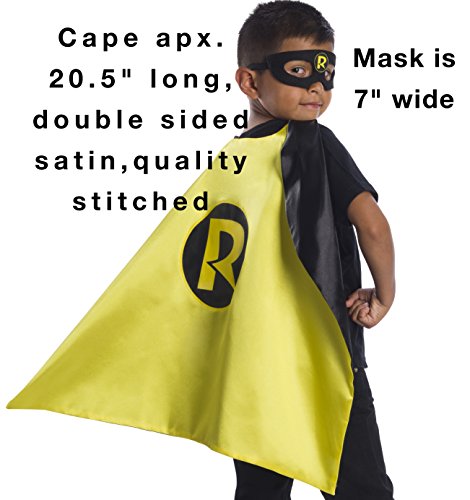 Rubies 38229 Rubie'S Super Hero Cape Set Officially Licensed Dc Comics Assortment 4 Capes, 3 Masks thumb #4