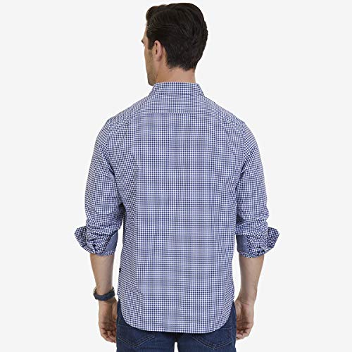 Nautica Classic Fit Stretch Gingham Long Sleeve Button Down Shirt Shirt2