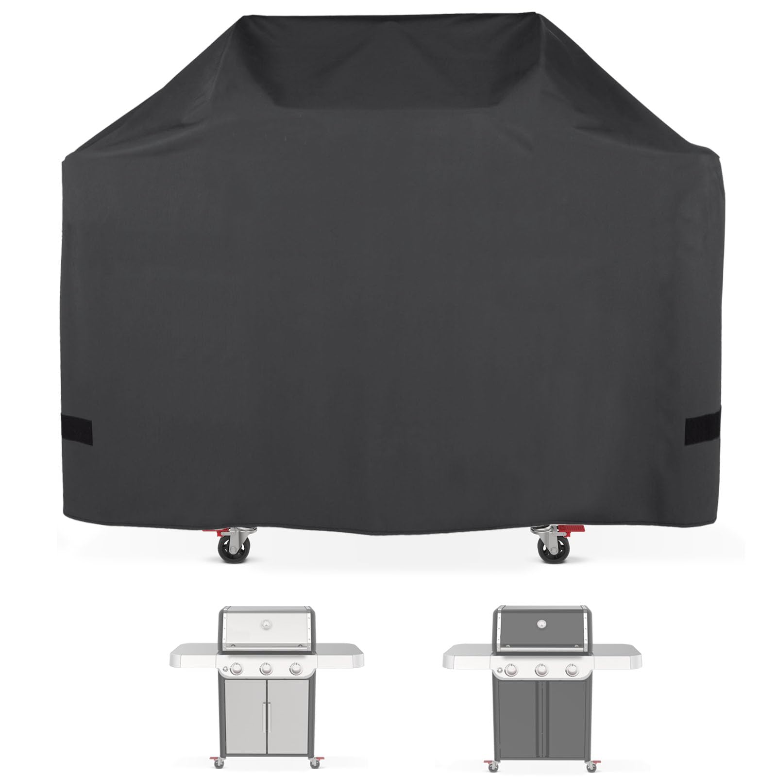 ZJYWSCH Grill Cover for Weber Genesis E-315 S-315 E-325 E-330 E-335 S-335 3-Burner Gas Grill Outdoor Waterproof, for Genesis E315 S315 E325 E330 E335 S335 Gas Grill