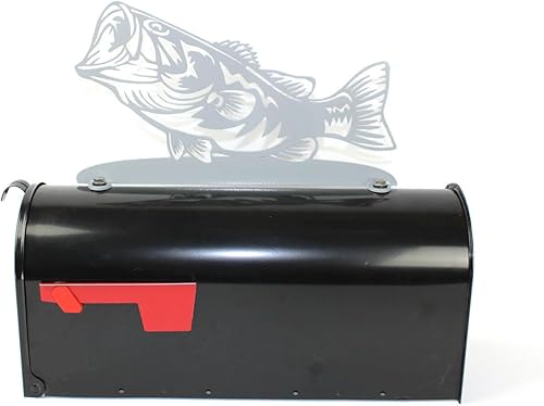 Vista 158 de Hobby, Recreation and Career Style Metal Powder Coated Mailbox Topper (Excavator, Matte Black) Negro mate,Dark Yellow,Blue,Copper,Gris-oscuro,Gloss