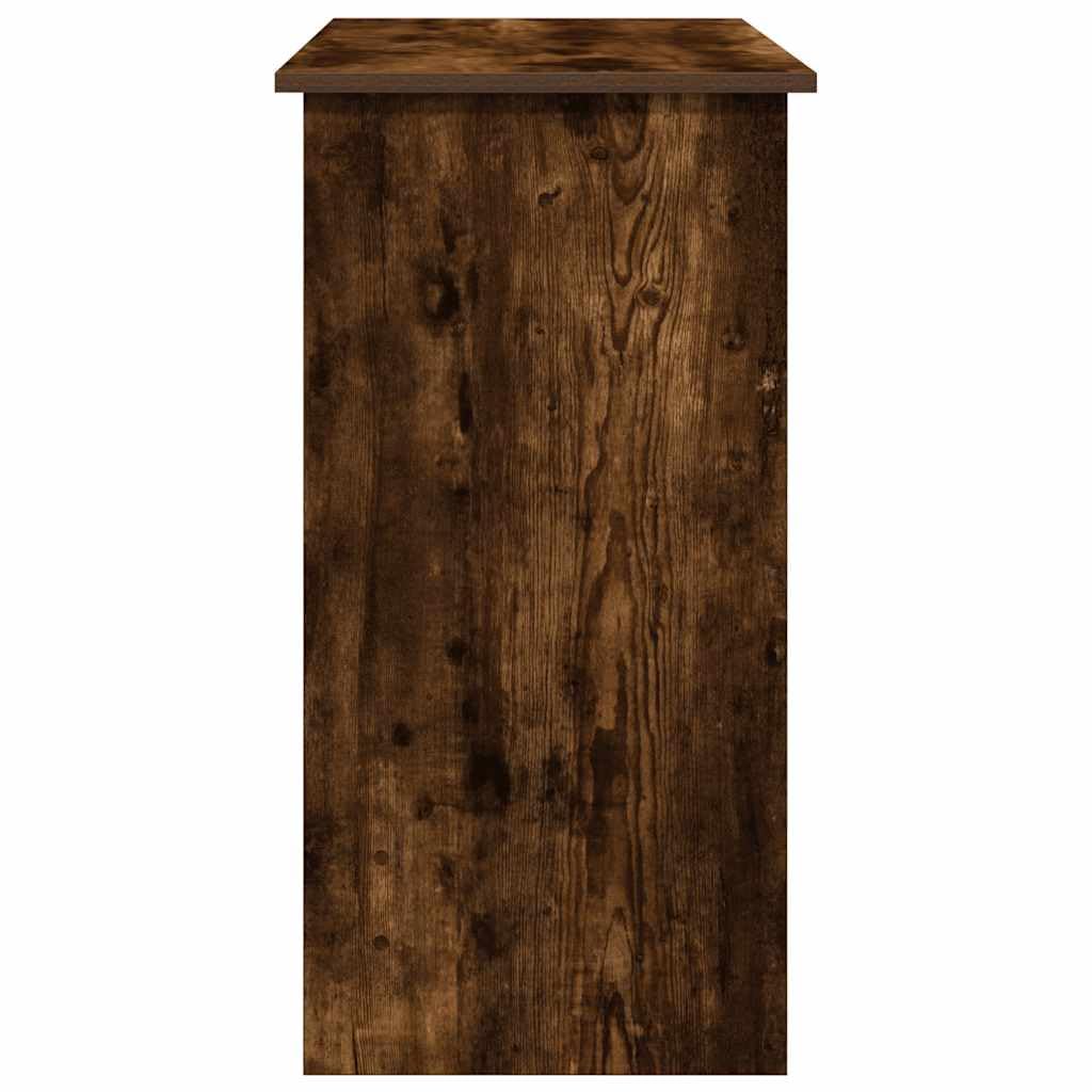 Scrivania affumicatura 80 x 40 x 75 cm, materiale in legno, robusto computer desk per casa, ufficio, design moderno, versatile