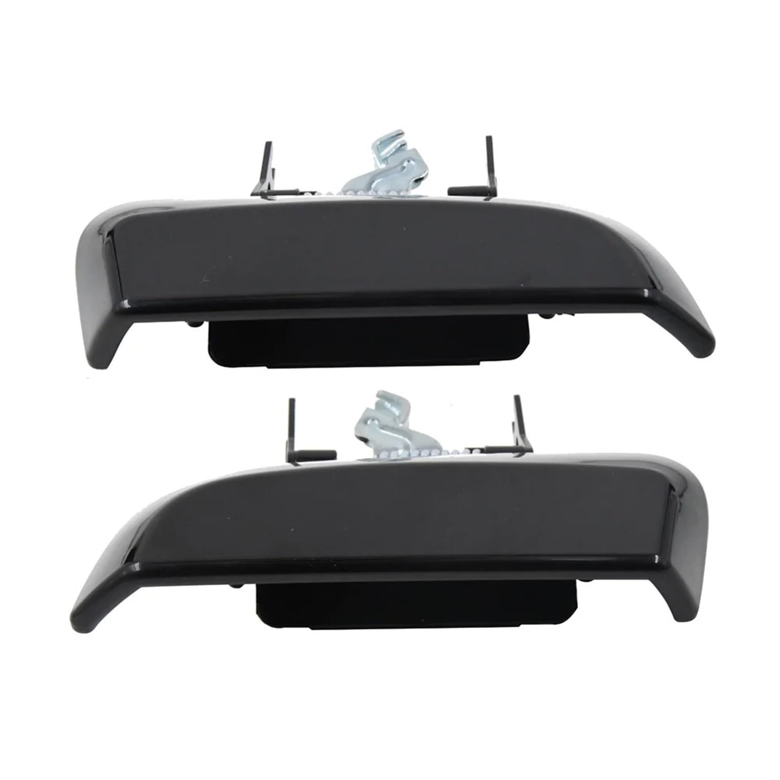 Duhnxuj Black Lh And Rh Car Door Handle For Nissan For Pathfinder R51 2005-2013 Black Chorme Left Right Rear Door Outer Handle(Black Lh And Rh)