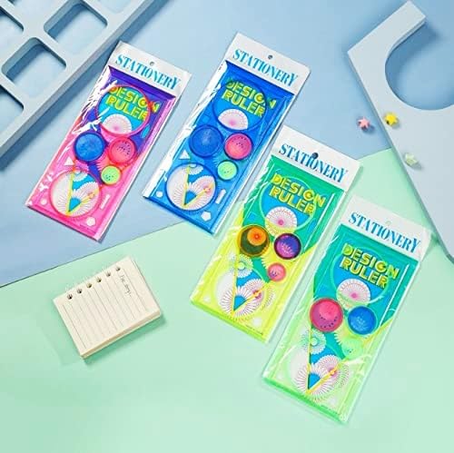 Crazygol Designer Ruler Spirograph Stencil A Spirograph ruler is a ...