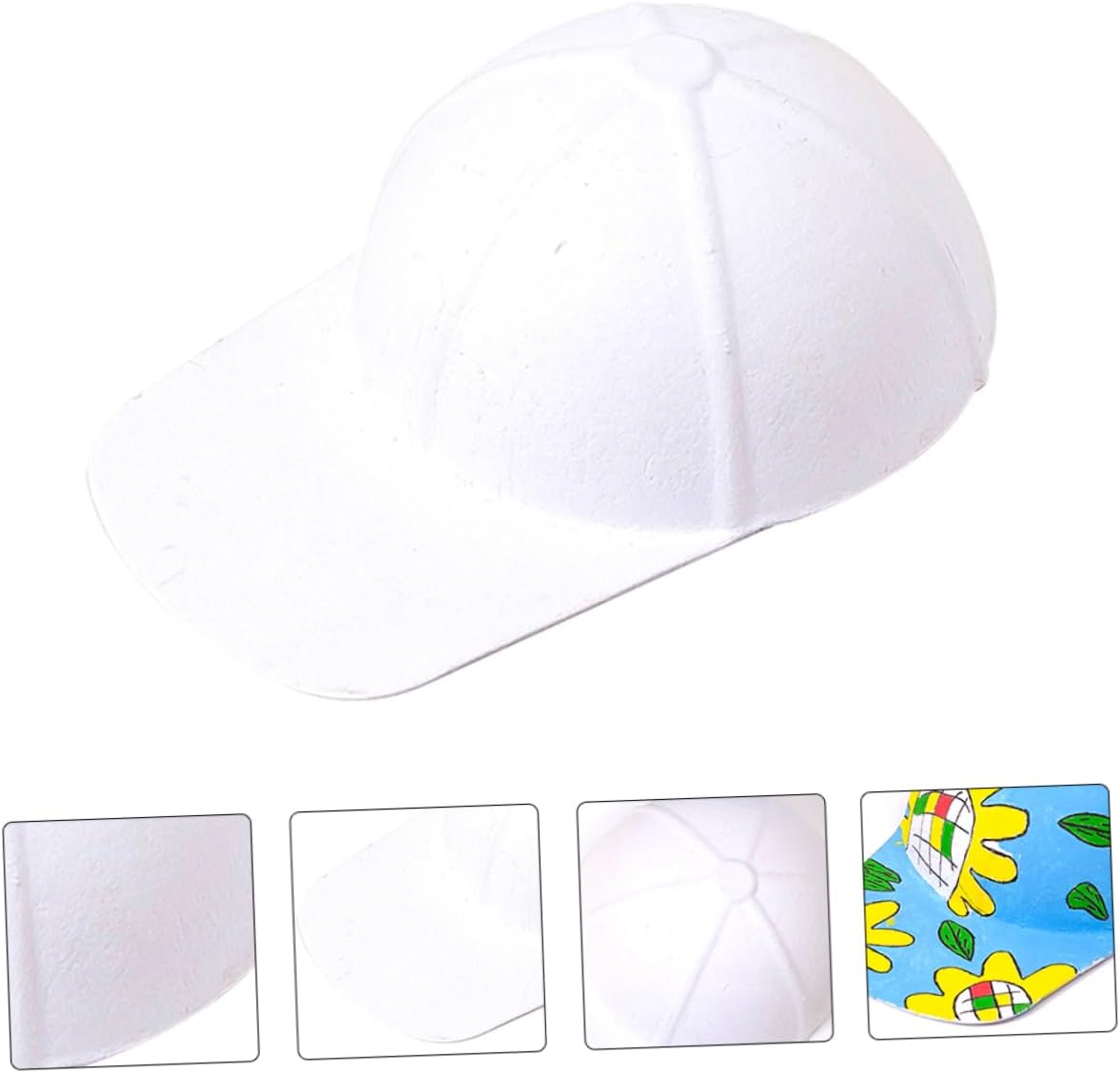 2pcs Coloring Sun Hat for Boys and Girls Unique Blank Baseball Caps for Hand-painting and Creative Fun for Room Decoration and Personalization