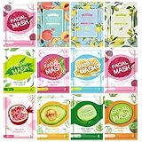 Ingrédients doux: le masque utilise des ingrédients doux, tels que l'acide hyaluronique, qui n'irritent pas la peau et offrent un teint uniforme pour un soin rafraîchissant pour chaque type de peau.