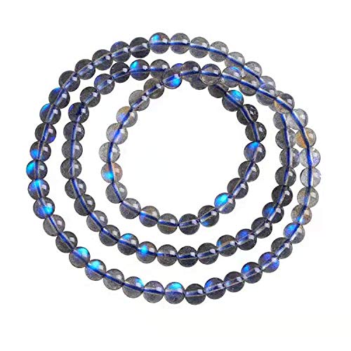 Bijou Cristal Labradorite 7mm Naturelle - Fini les Accessoires Ternes et Sans Relief