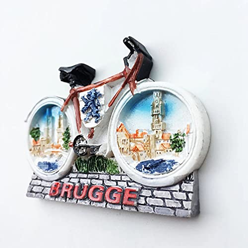 Imán de Resina 3D Souvenir Viaje Bruselas Bélgica miniatura 4