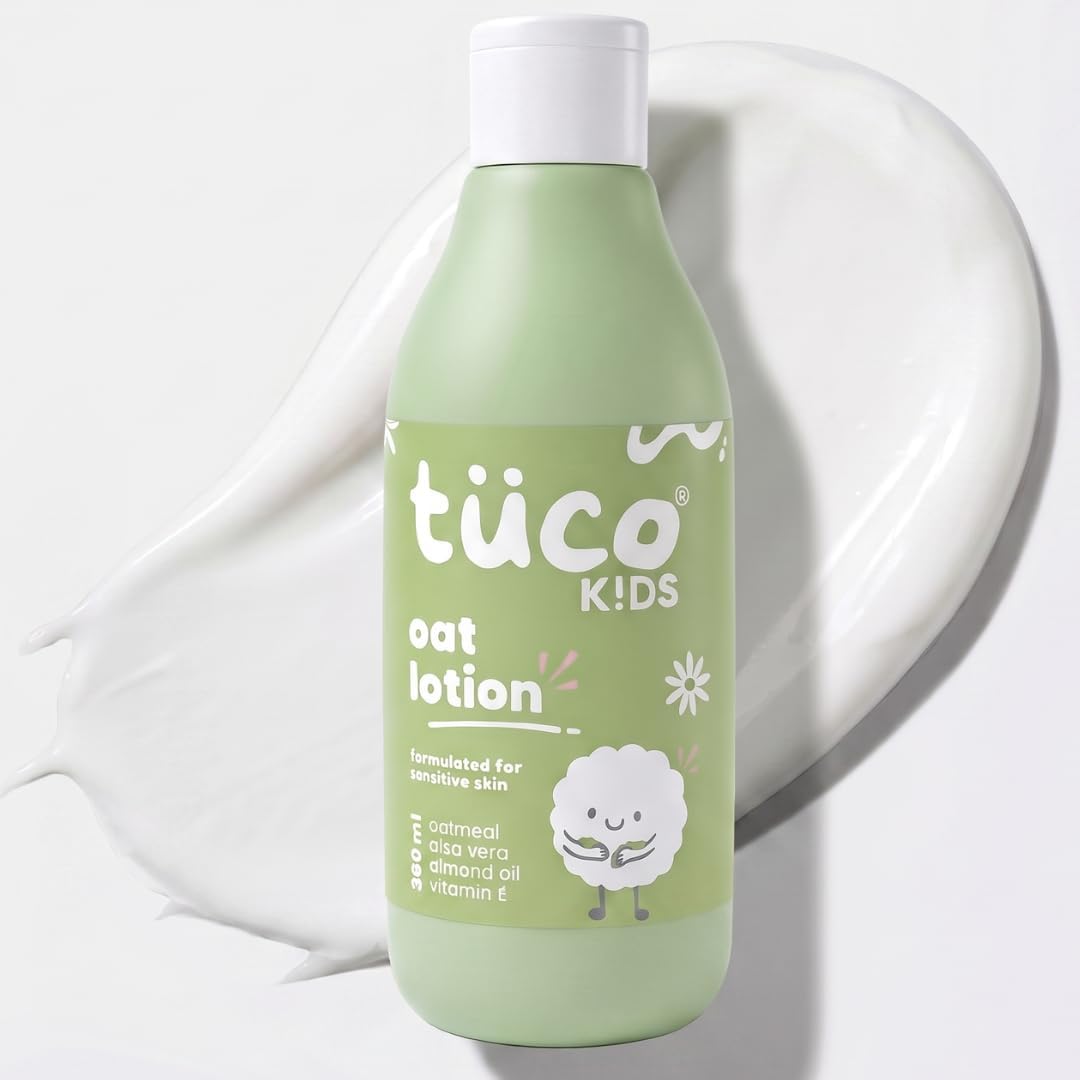 Tuco Kids Oat Body Lotion for Kids, Vitamin E & Aloe Vera, 300ml