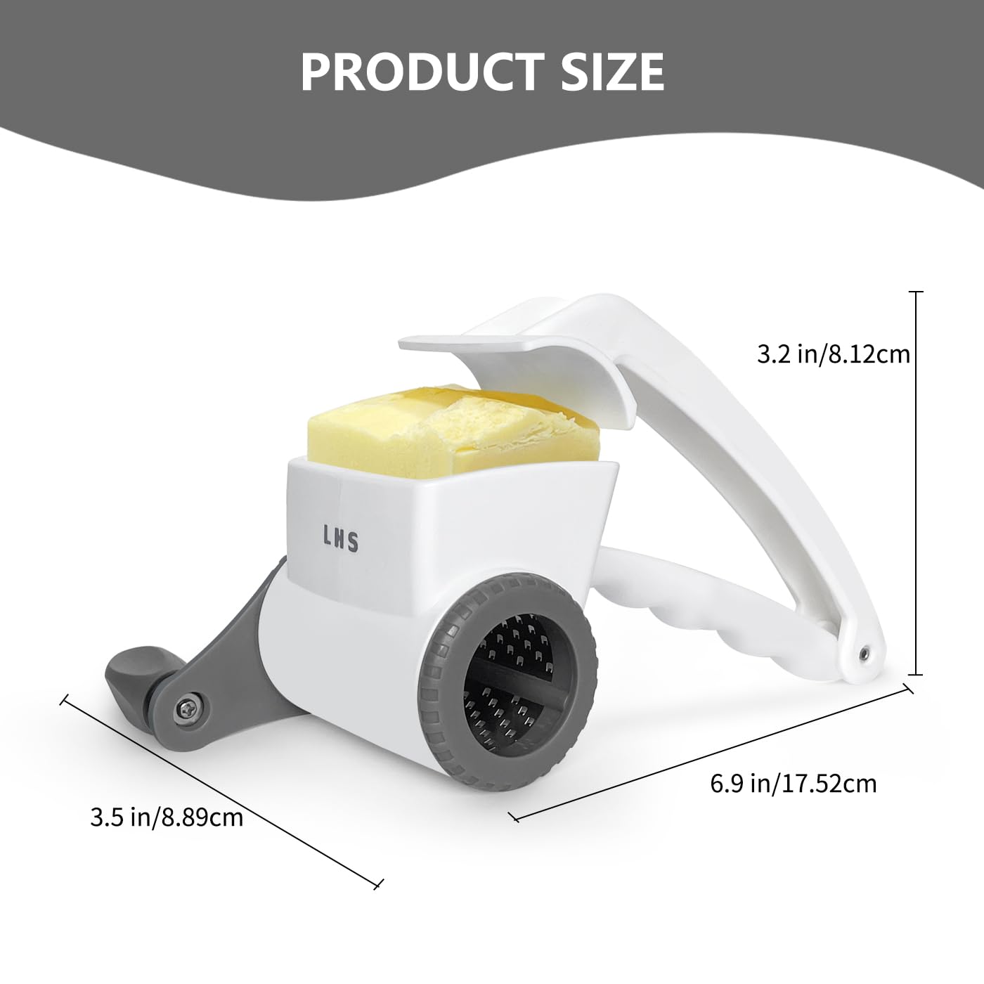 Amazon.com: LHS Rotary Cheese Graters for Kitchen, Professional