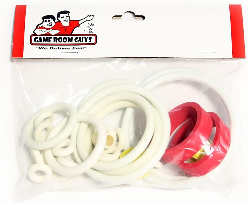 Game Room Guys Williams World Cup Pinball White Rubber Ring Kit