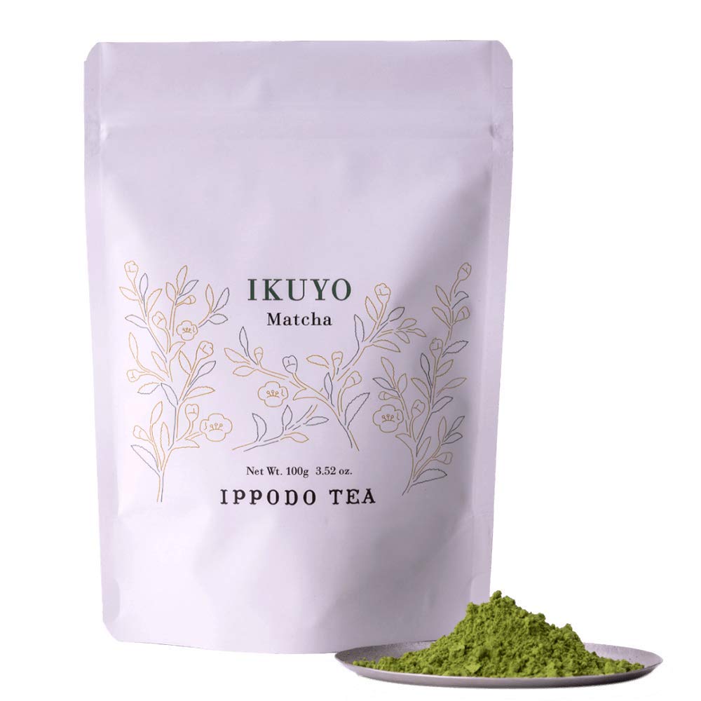 Ippodo Tea (Kyoto Since 1717) Ikuyo - Balanced Matcha (100g Resealable Bag)