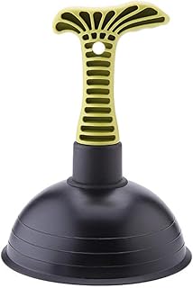 Small Compact Sink Plunger for Kitchens, Bathrooms, Sinks, Baths, Waste Pipes-Powerful Mini Home Drain Plunger All Drainage Types, Rubber Cups