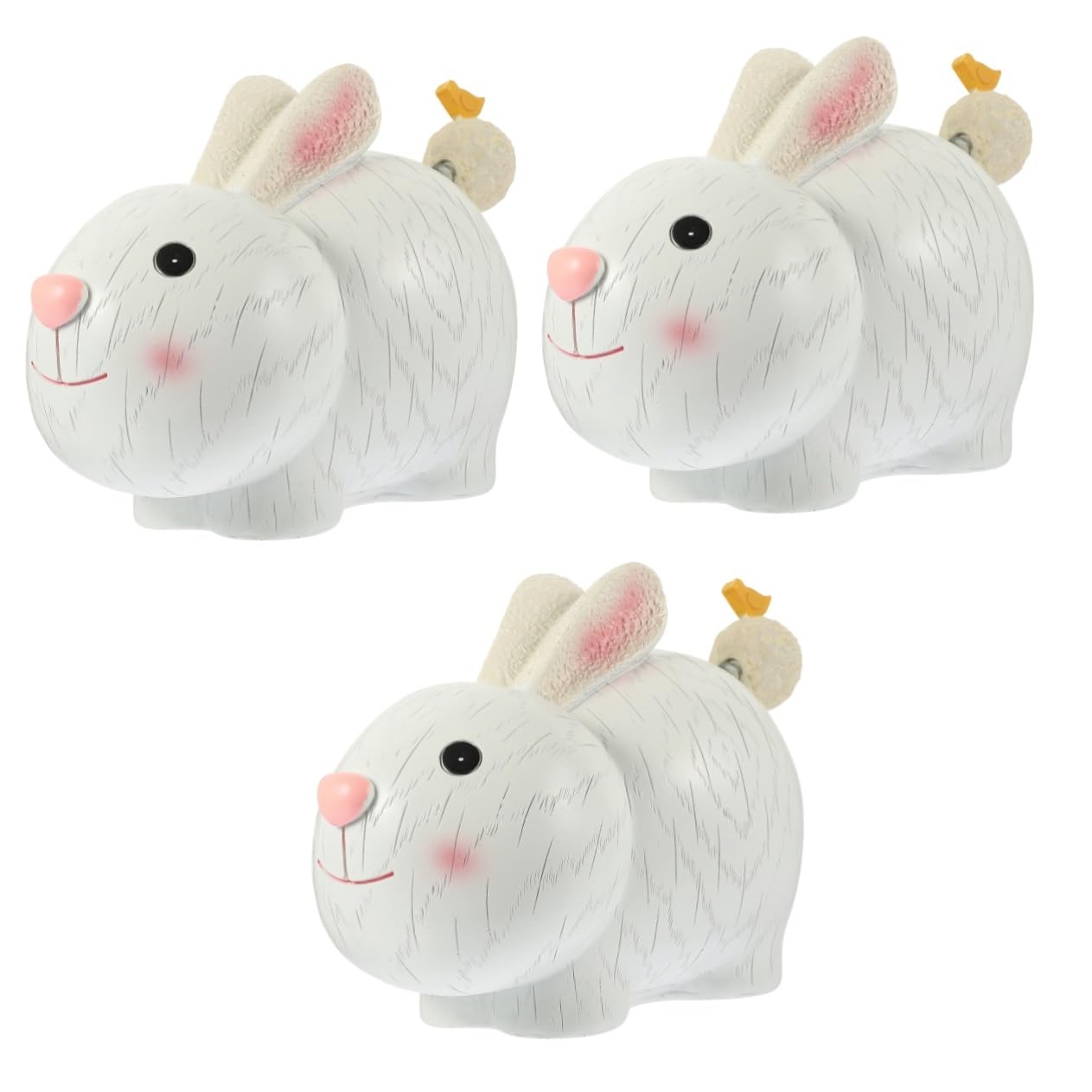 Cadeau pâques nouvel an original tirelire cochon lapin décoration résine